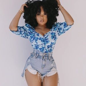 Shower Me With Flowers Bodysuit